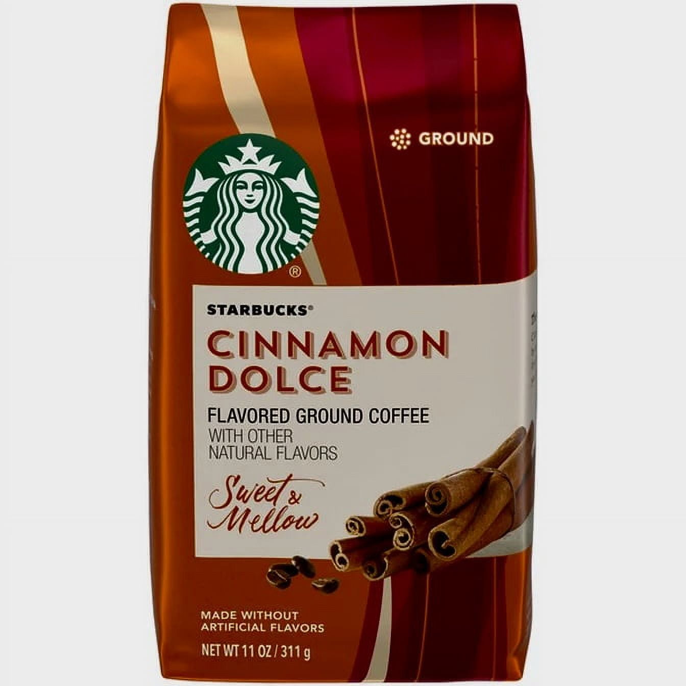 Starbucks Cinnamon Dolce Ground Coffee 11 oz (311g) (Pack of 2