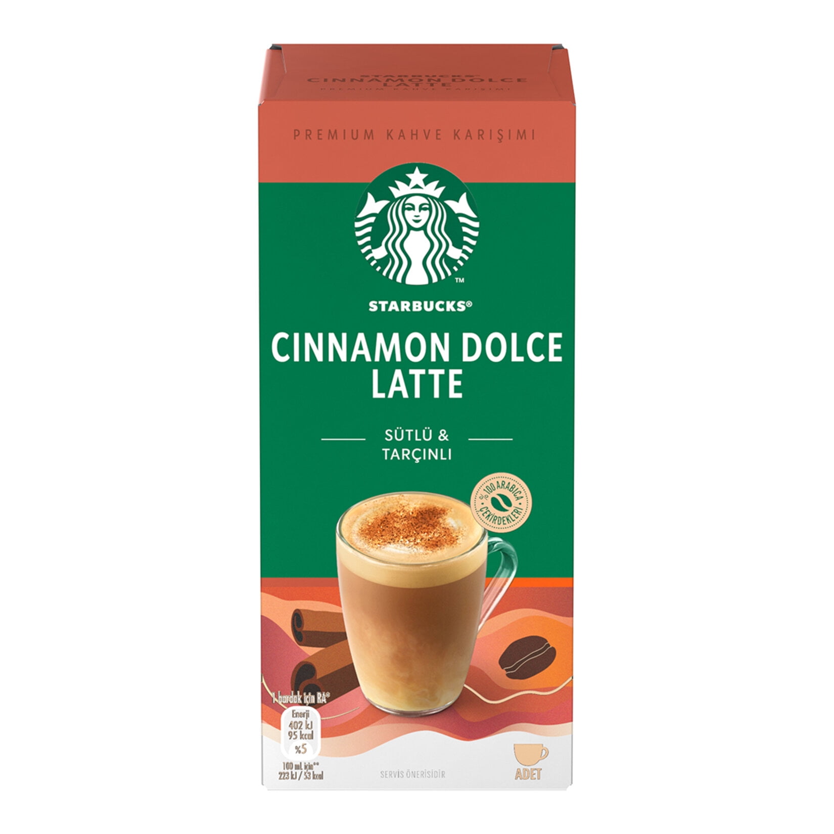 Starbucks Cinnamon Dolce Latte Coffee Mix 4x23G