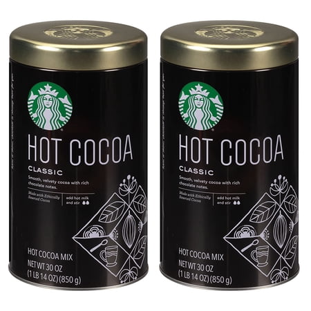Starbucks Classic Hot Cocoa 30 oz - 2 Pack