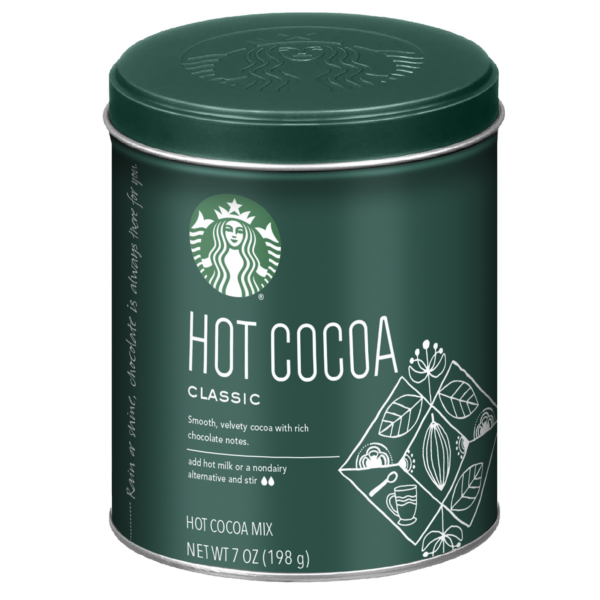 Starbucks Classic Hot Cocoa 7 oz. Tin - image 1 of 2