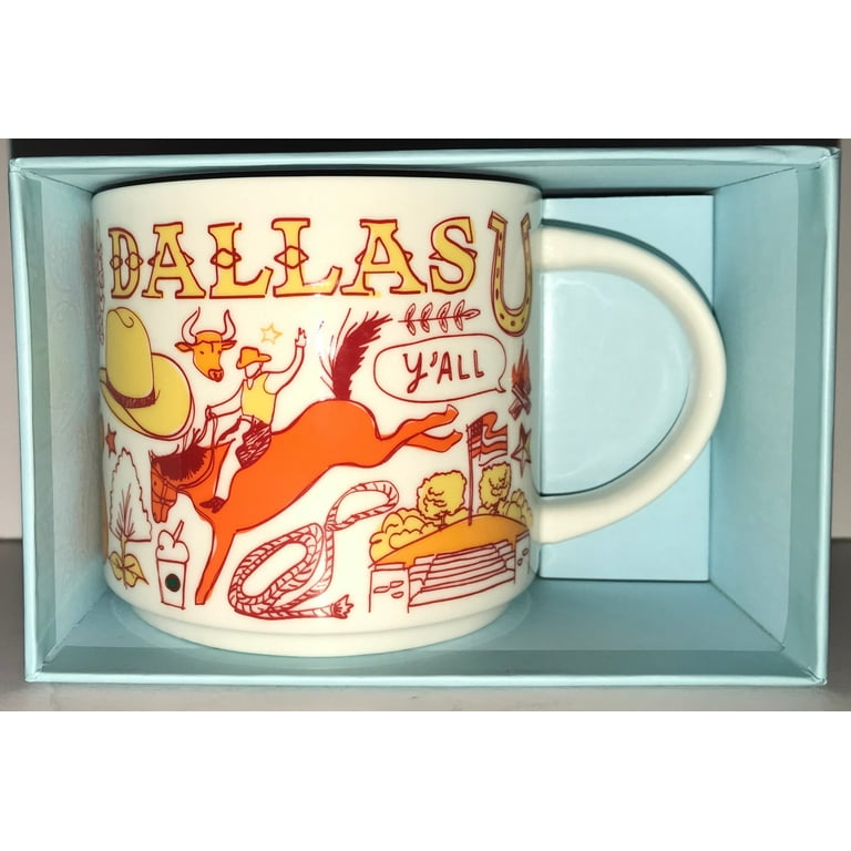 100％品質 Texas Dallas There Been Coffee Starbucks Ceramic Mug Coffee ぬいぐるみ
