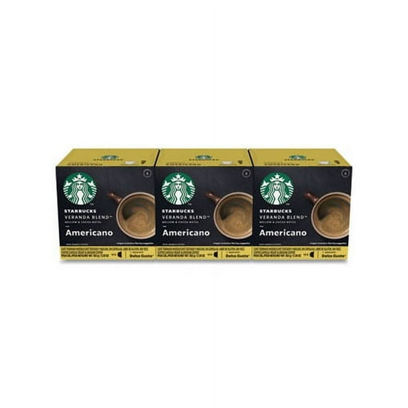 Starbucks Coffee Capsules Veranda Blend, 36/Carton