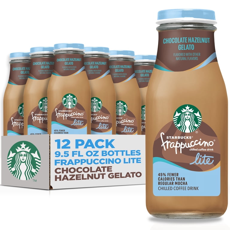 Starbucks Lite Chocolate Hazelnut Gelato Frappuccino Lite Iced