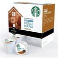 Starbucks Coffee Kcups Decaf House Blend, 10 CT (Pack of 6)