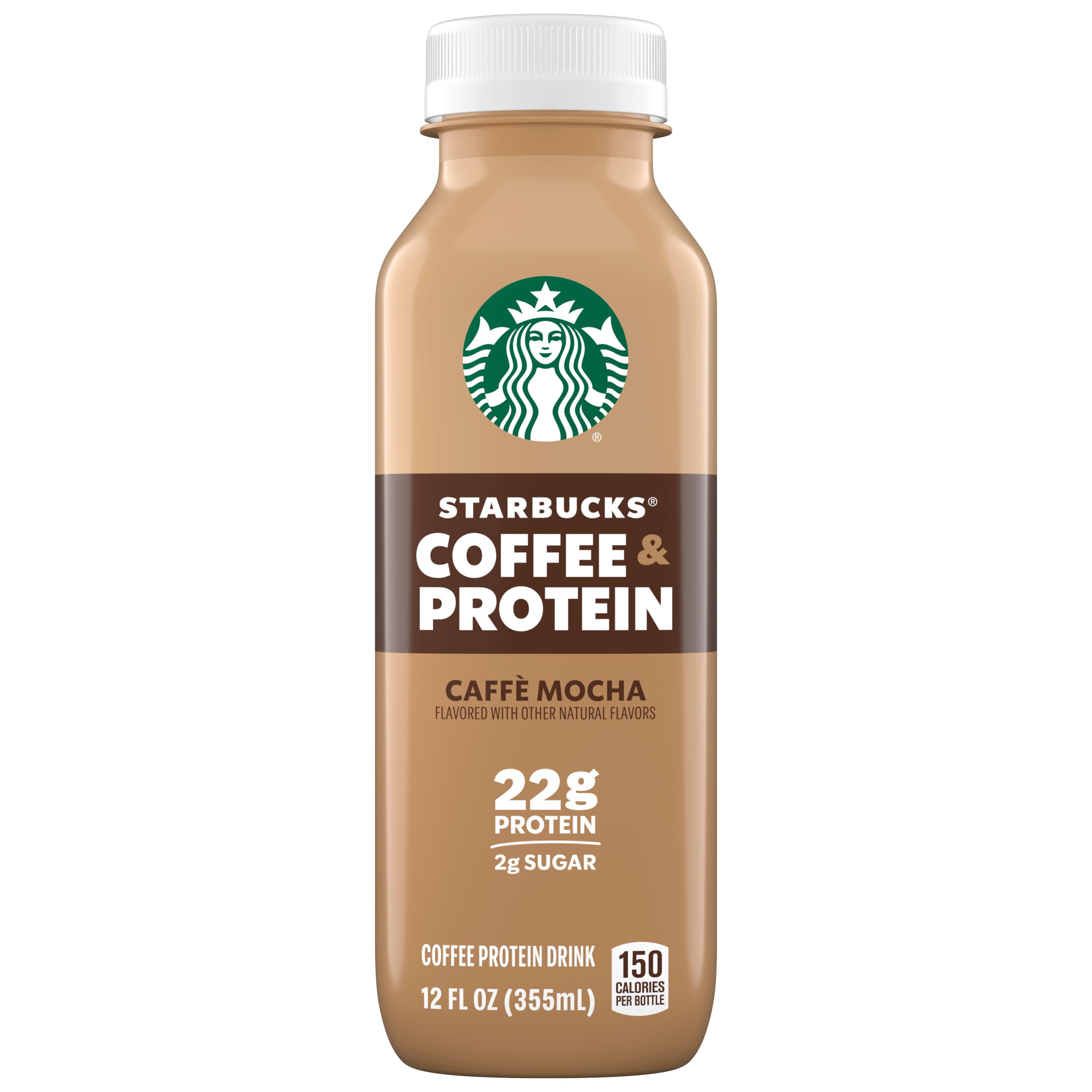 Starbucks Coffee & Protein Caffe Mocha Cow Milk 12 fl oz Bottle