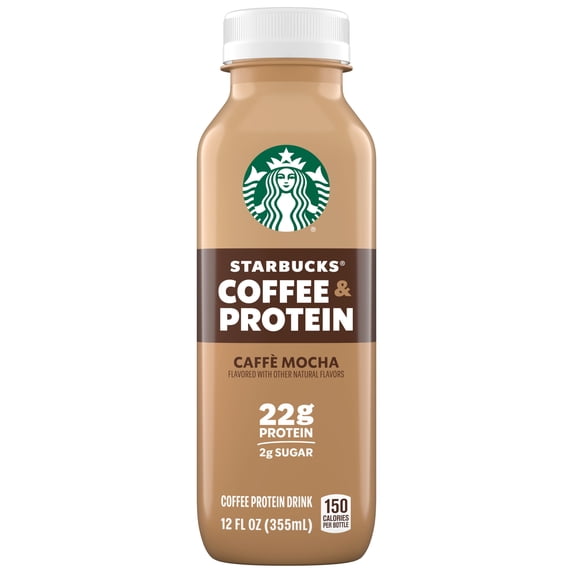 Starbucks Coffee & Protein Caffe Mocha Cow Milk 12 fl oz Bottle