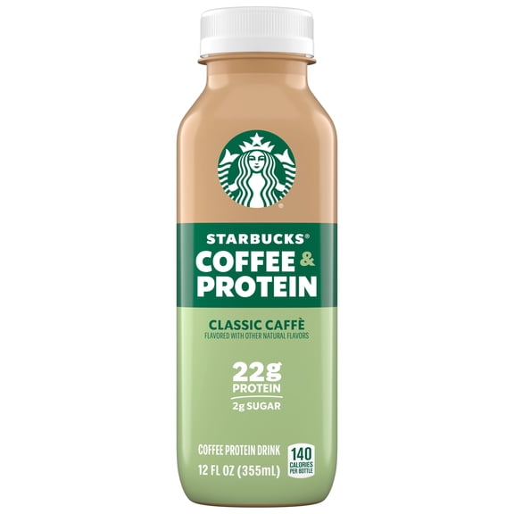 Starbucks Coffee & Protein Classic Caffe 12 fl oz Bottle