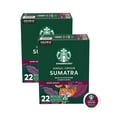 thumbnail image 1 of Starbucks Coffee Sumatra K Cups, Dark Roast, 44 Pods Total, 1 of 4