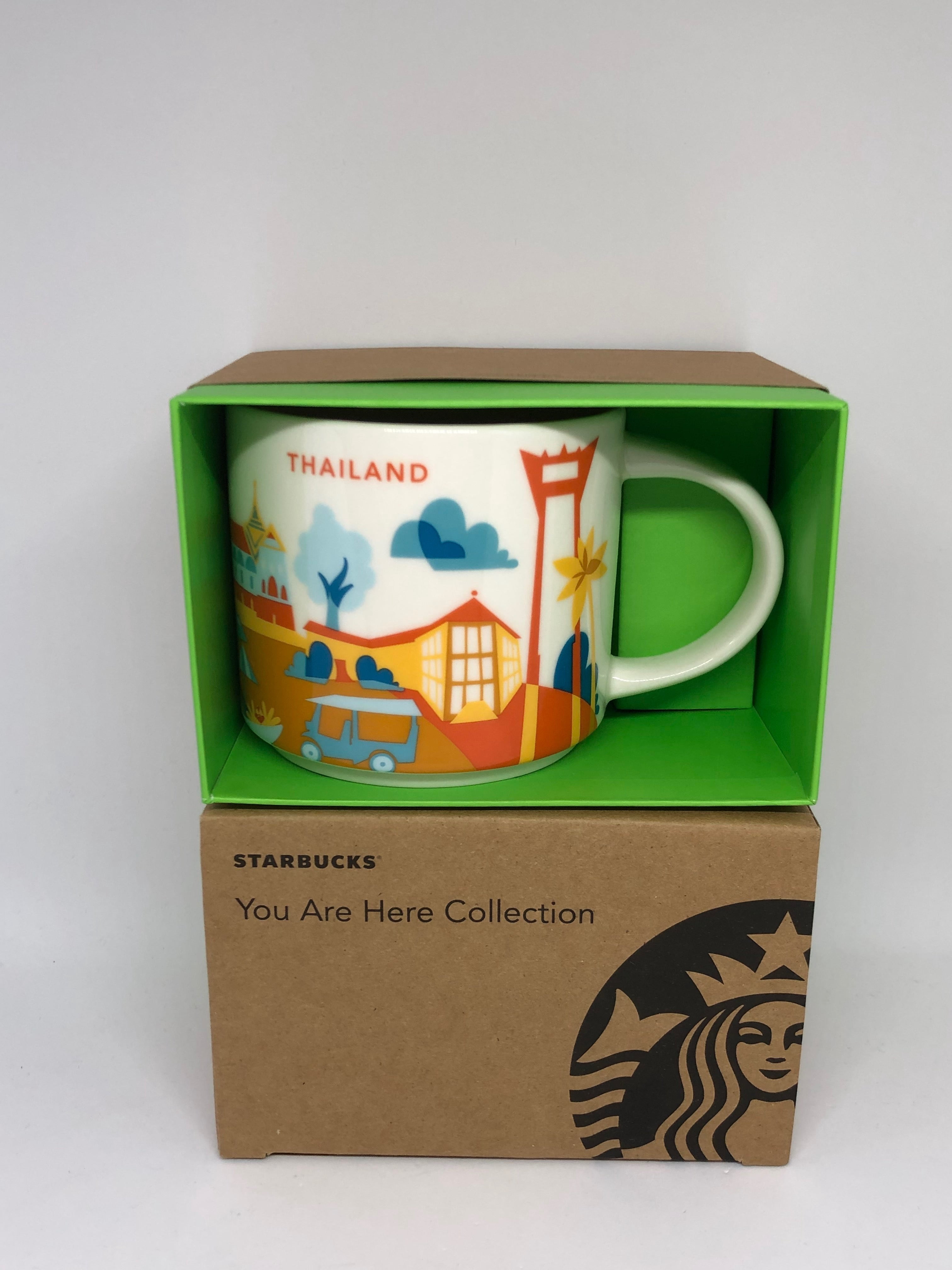 Starbucks Coffee You Are Here Series Thailand Ceramic Coffee Mug