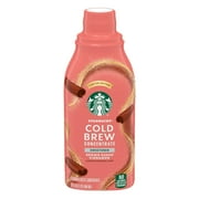 Starbucks Cold Brew Coffee Concentrate, Sweetened Brown Sugar Cinnamon, 32 fl oz