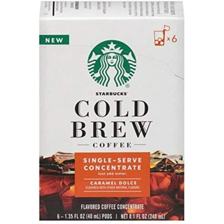 Starbucks Cold Brew Concentrate – Single Serve 6Ctcaramel Dolce