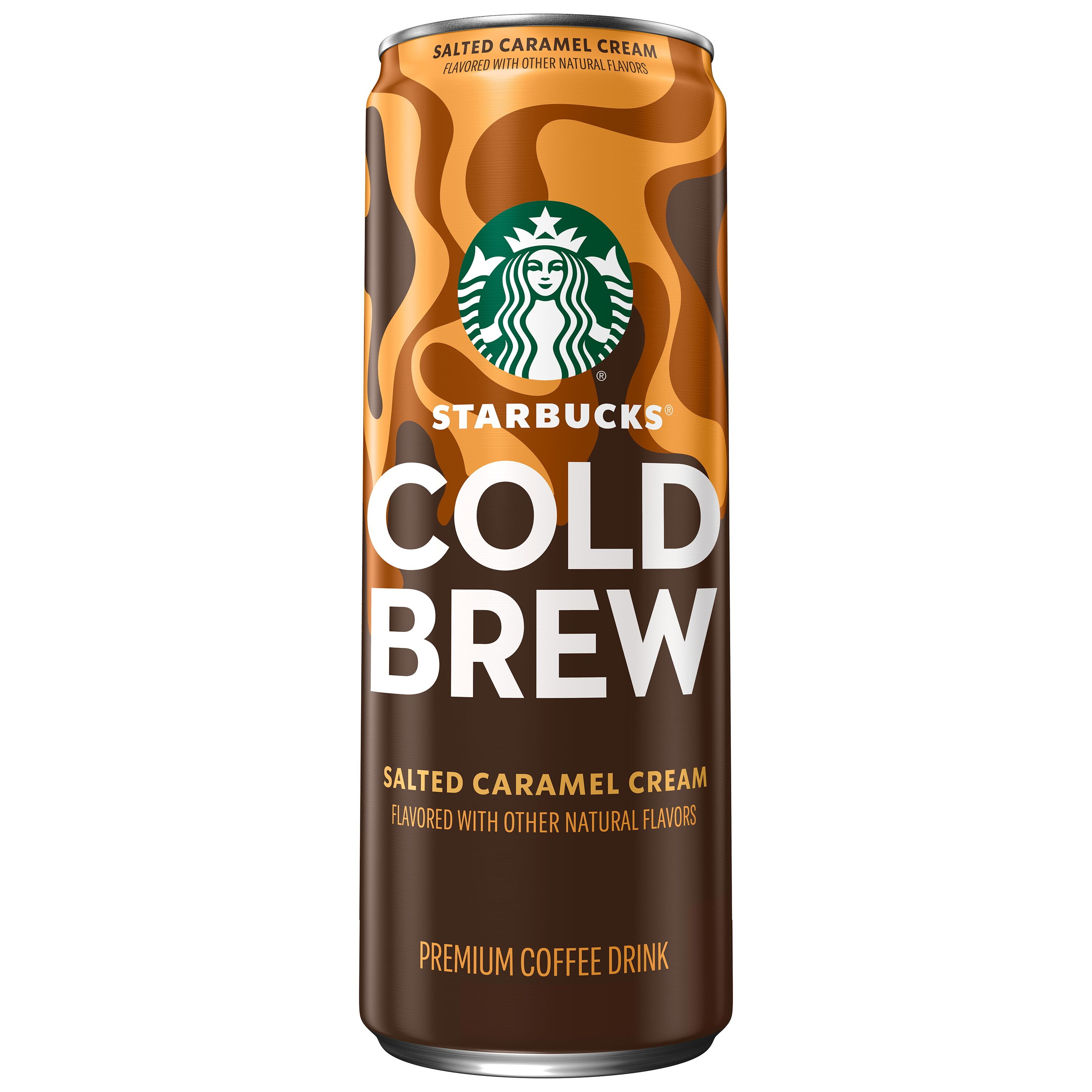 Starbucks Cold Brew Premium Coffee Drink Salted Caramel Cream 11 Fl Oz
