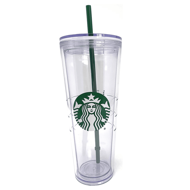 clear starbucks plastic cup