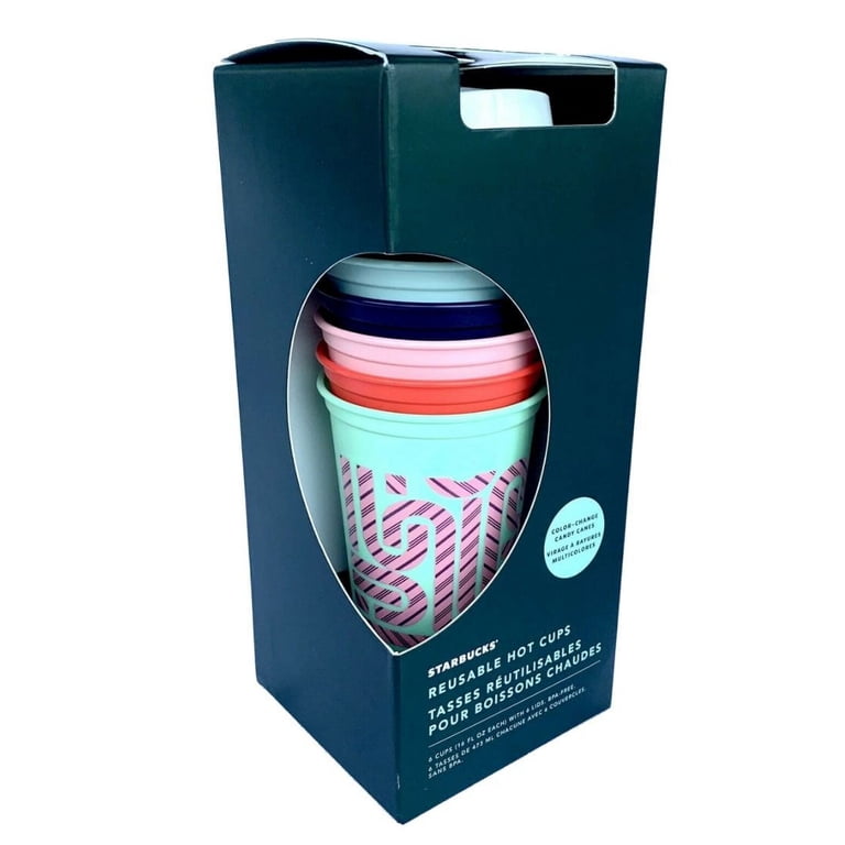 Starbucks Reusable Hot Cups Holiday 2020 Color Changing Cups - Walmart.com