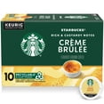 thumbnail image 1 of Starbucks K-Cup Coffee Pods, Crème Brûlée Flavored Coffee, Naturally Flavored, 100% Arabica, 1 box (10 pods), 1 of 6