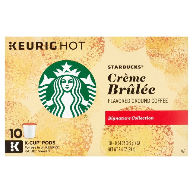 Starbucks Creme Brulee K Cup 10 each