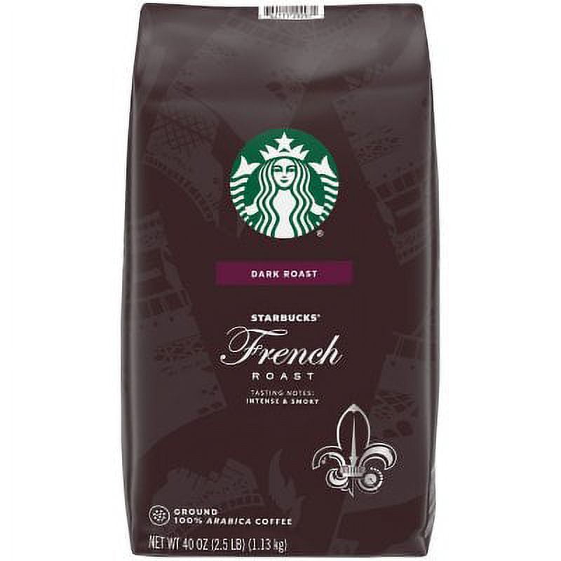 Starbucks Dark French Roast Ground Coffee (40 oz.)