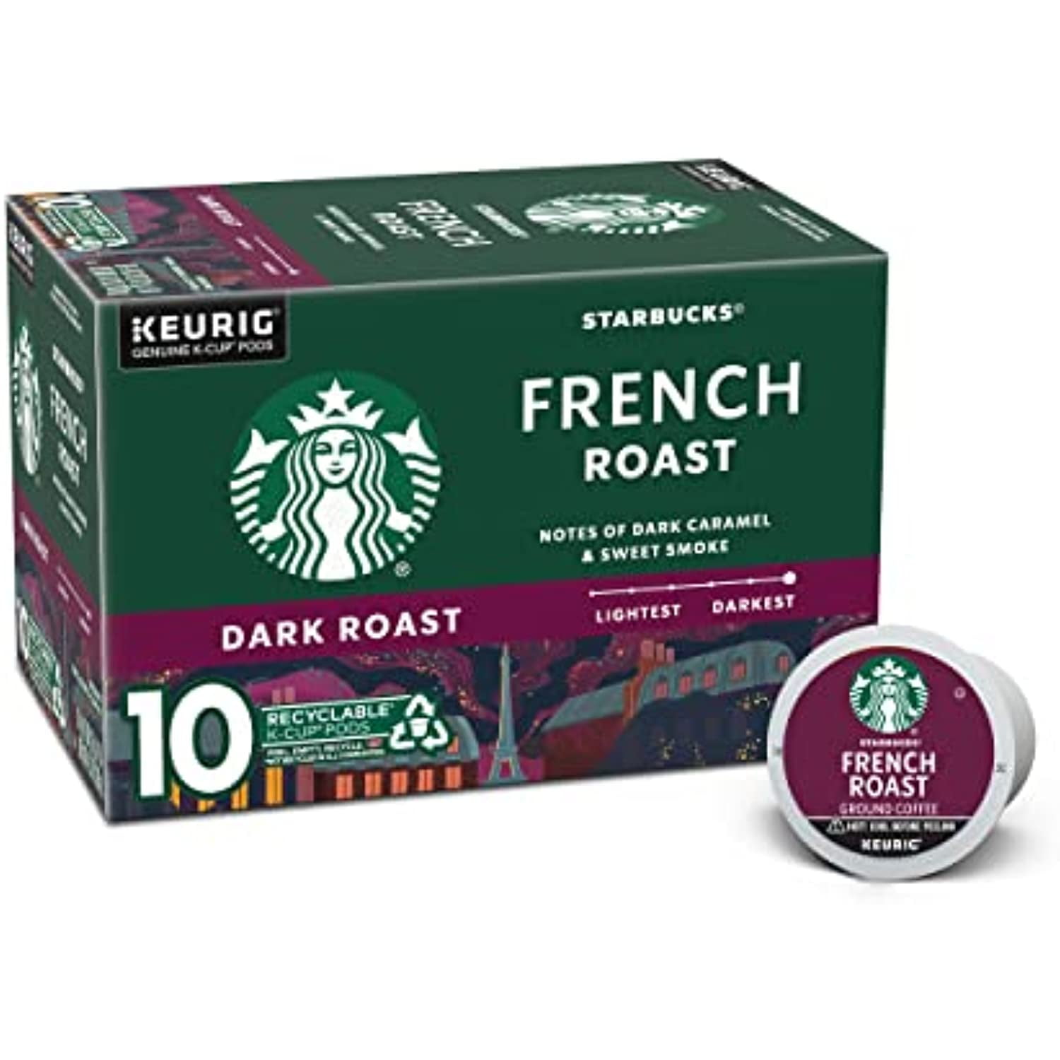 Starbucks Dark Roast KCup Coffee Pods — French Roast For Keurig