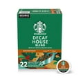 thumbnail image 1 of Starbucks Decaf House Blend, Hot or Iced Coffee, Medium Roast K-Cup Coffee Pods, 22 Count​, 1 of 9