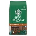 thumbnail image 1 of Starbucks Decaf Pike Place Roast, Ground Coffee, Medium Roast Hot or Iced Coffee, 12 oz, 1 of 10