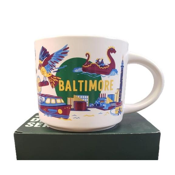 Starbucks Discovery Series Baltimore Coffee Mug 14oz