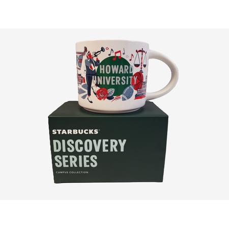 Starbucks Discovery Series Campus Collection Howard University "The Real HU" 14oz Ceramic Mug