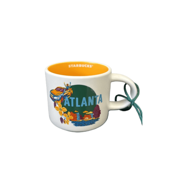 Starbucks Discovery Series Mini City of Atlanta, GA 2 oz Demitasse Ceramic Espresso Mug