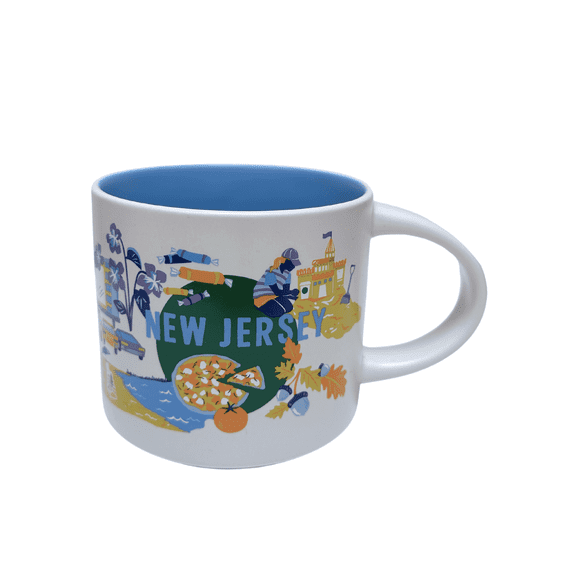 Starbucks Discovery Series New Jersey Ceramic Mug, 14 Oz