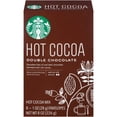 thumbnail image 1 of Starbucks Double Chocolate Hot Cocoa Mix, 8 Count Box, 1 of 8