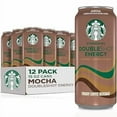 thumbnail image 1 of Starbucks Double Shot Energy Mocha 15 Fl Oz Can, 12 Pack, 1 of 6