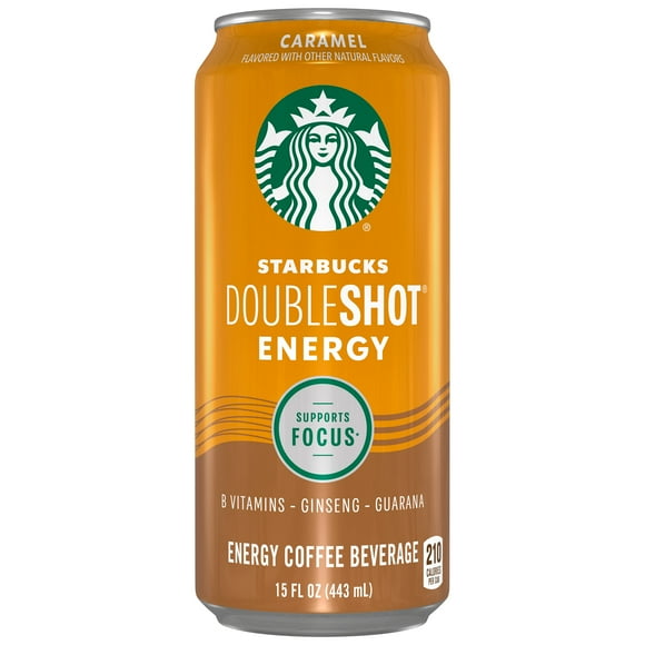 Starbucks Doubleshot Energy Caramel Coffee Energy Drink, 15 fl oz Can