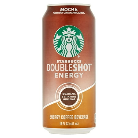 Starbucks Doubleshot Energy Mocha Coffee Energy Drink, 15 oz Can