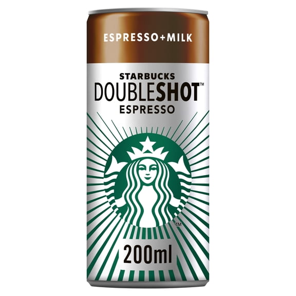 Starbucks Doubleshot Espresso Iced Coffee 200ml, Imported from Britain