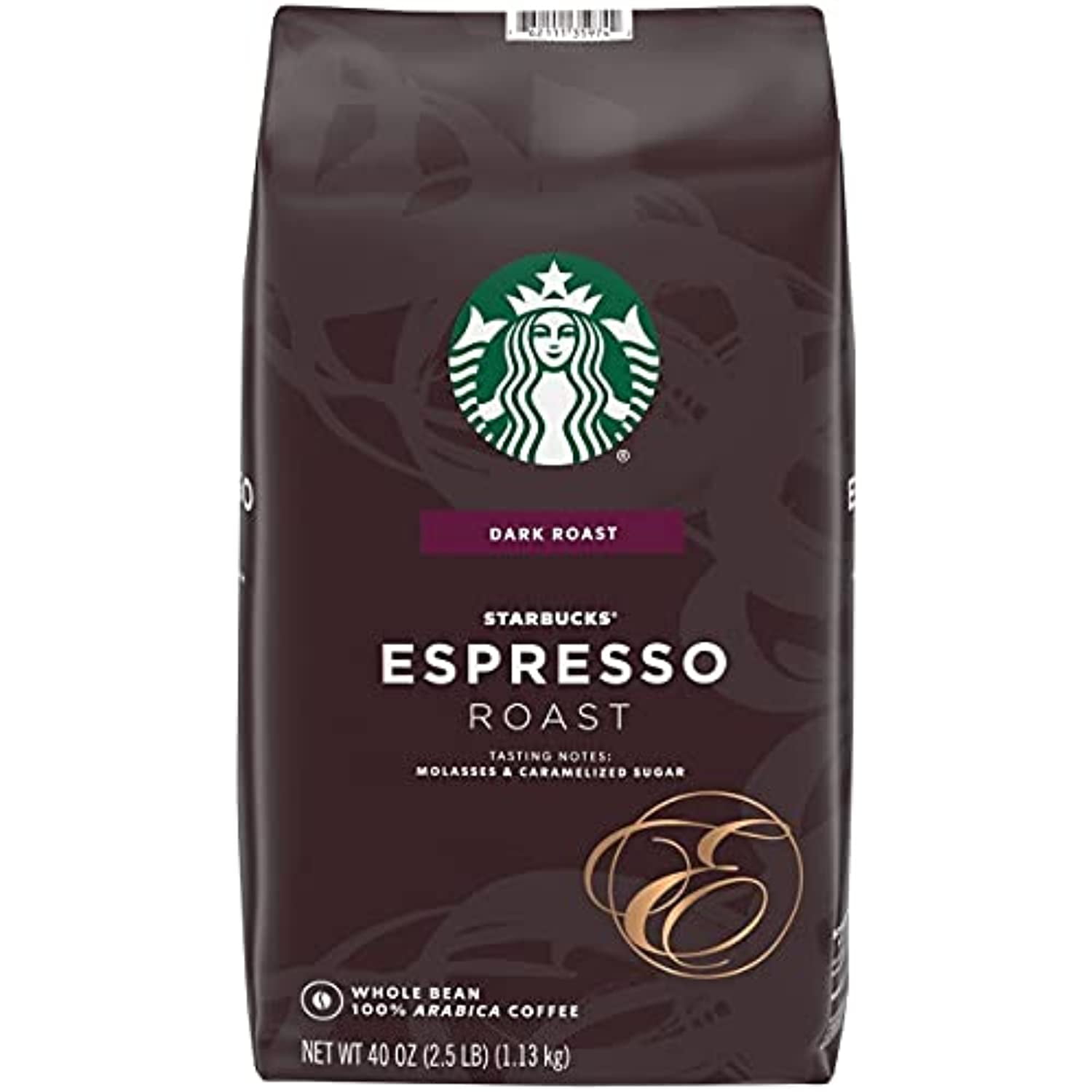 Starbucks Espresso Roast 40 Oz Whole Beans