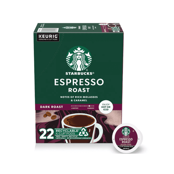 Starbucks Espresso Roast K-Cup - 22ct