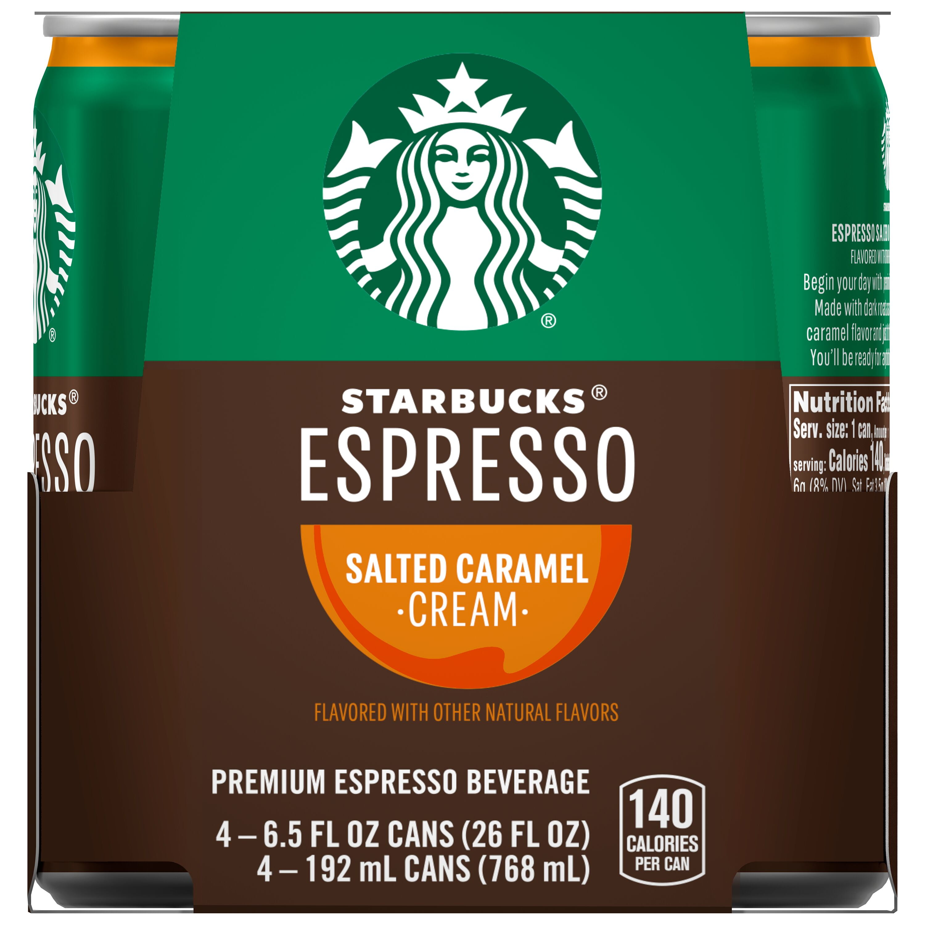 Starbucks Espresso Salted Caramel Cream 6 5 Fl Oz 4 Count Walmart starbucks-espresso-salted-caramel-cream-6-5-fl-oz-4-count-walmart