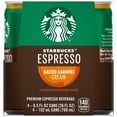 thumbnail image 1 of Starbucks Espresso Salted Caramel Cream 6.5 Fl Oz, 4 Count, 1 of 6