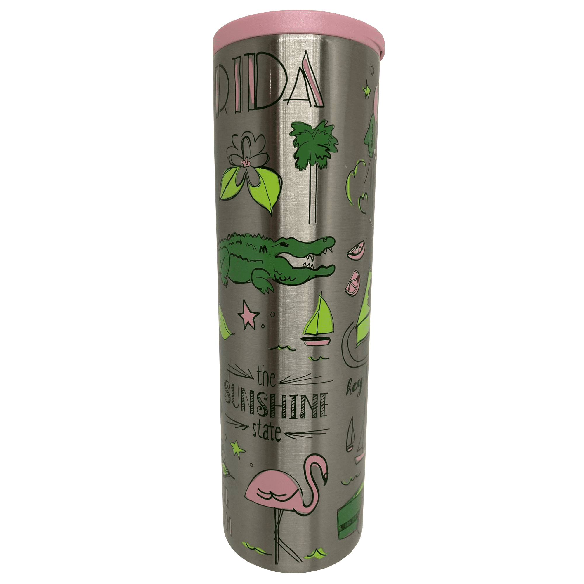 Starbucks Florida Insulated Coffee Cold Go Cup, Stainless Steel