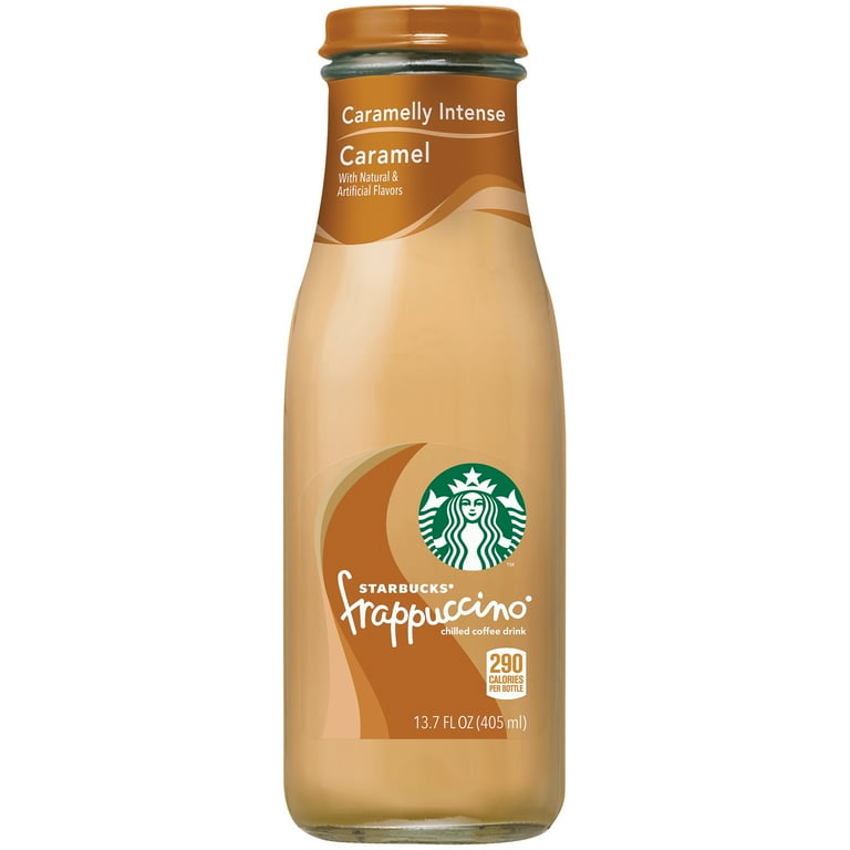 Starbucks Frappuccino Caramel Iced Coffee Drink 13.7 fl oz Bottle Walmart