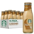 thumbnail image 1 of Starbucks Frappuccino Coffee Drink, Caramel Flavor, 13.7 fl oz Bottles (12 Pack), 1 of 6