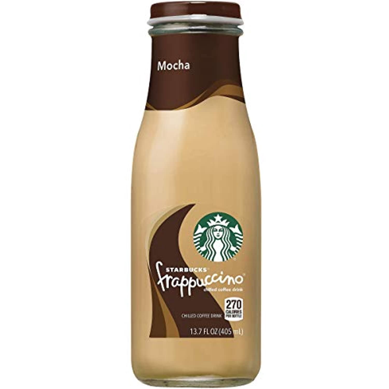 Starbucks Frappuccino Coffee Drink, Mocha, 13.7oz Bottles 12 Pack
