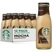 Starbucks Frappuccino Coffee Drink, Mocha Flavored, 13.7 fl. oz Bottles (12 pack)
