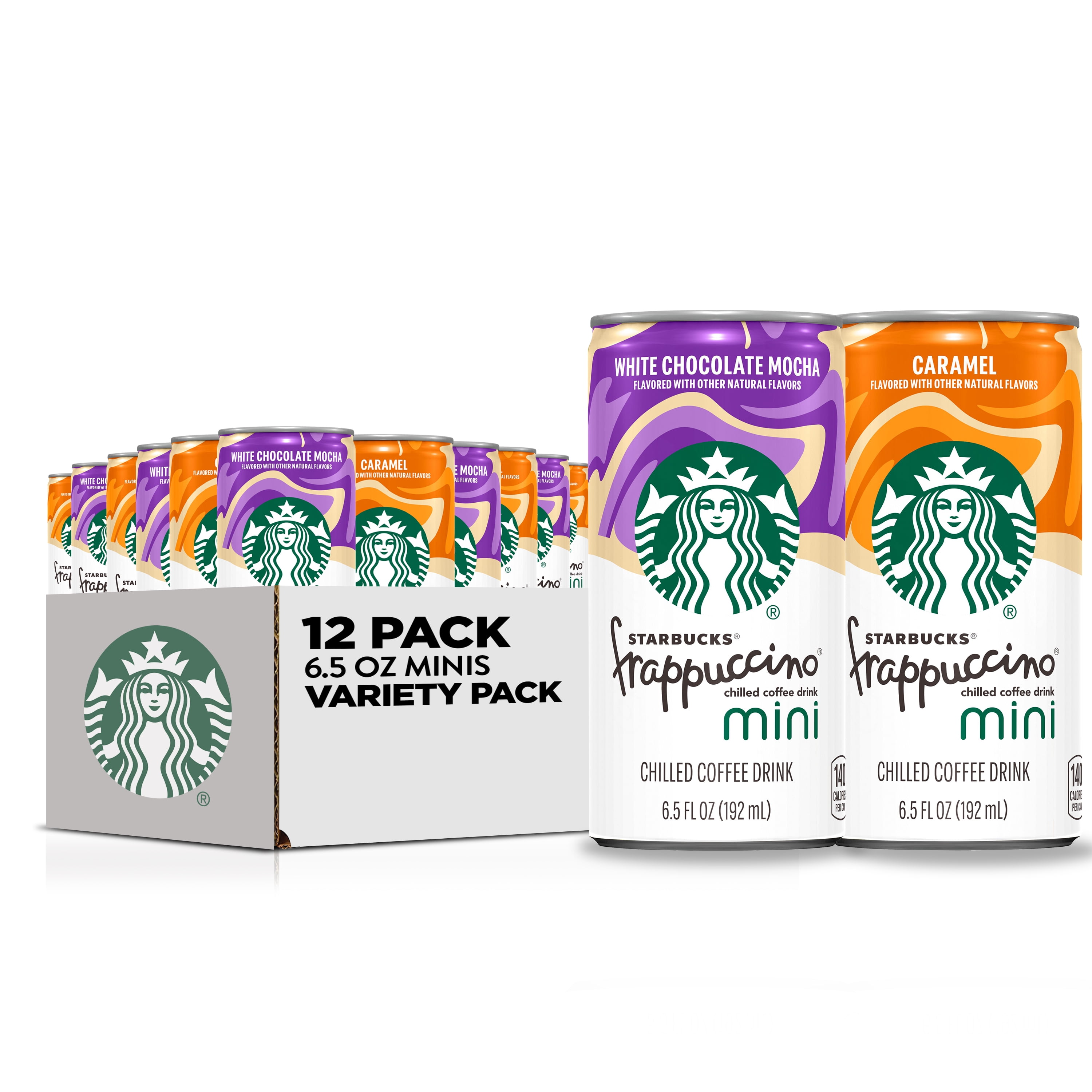 Starbucks Frappuccino, 2 Flavor Variety Pack, 9.5 Fl Oz (15 Count)