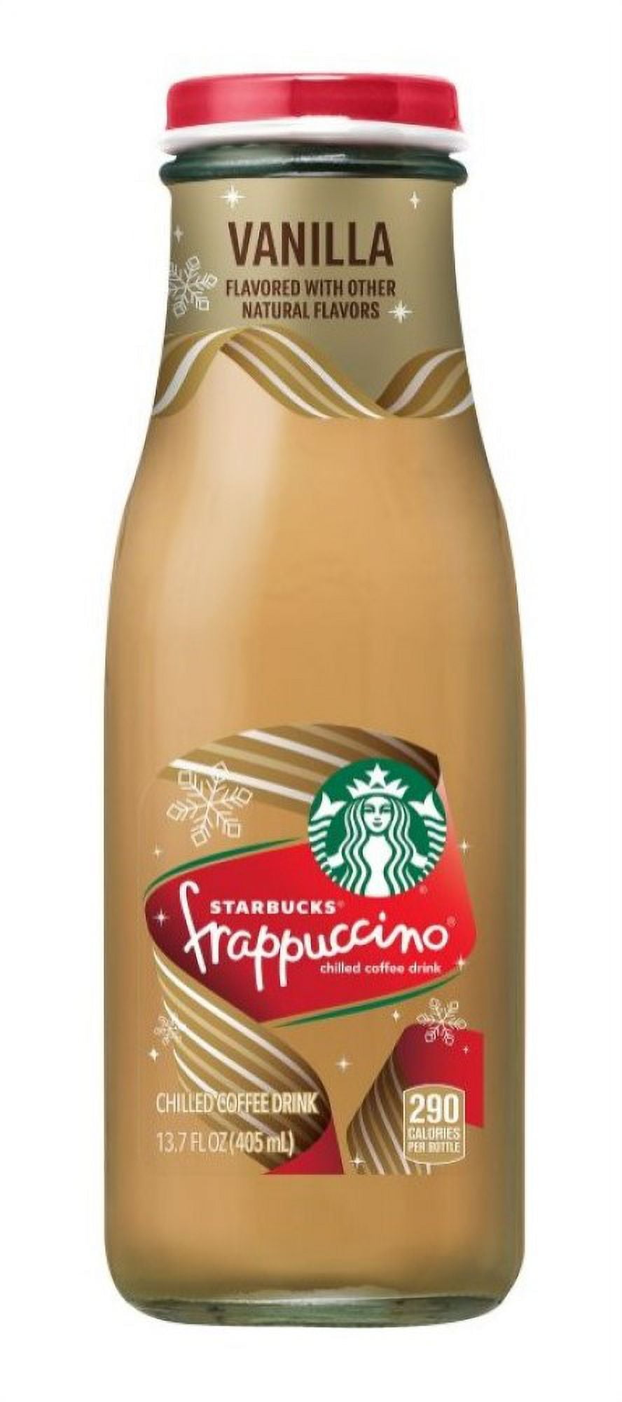 Starbucks Frappuccino Vanilla Iced Coffee Drink, 13.7 fl oz - Food