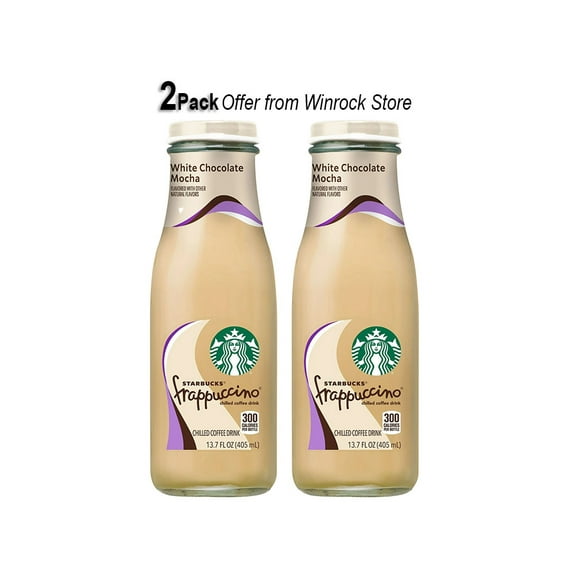 2X - Starbucks Frappuccino White Chocolate Mocha Iced Coffee Drink