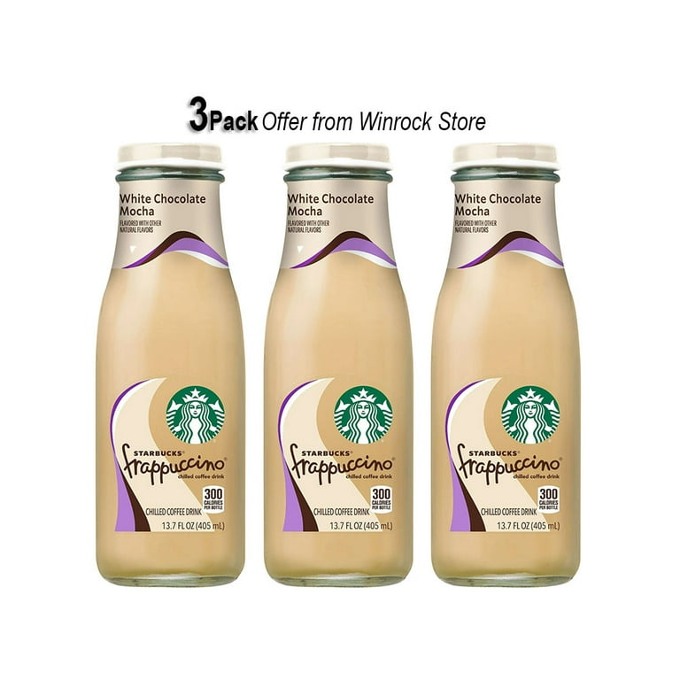 Starbucks Frappuccino White Chocolate Mocha Coffee Drink, 13.7 Oz