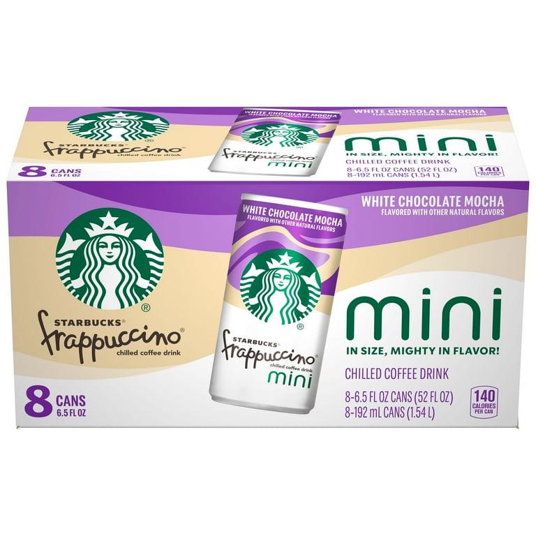 Starbucks Frappuccino, Creamy White Chocolate Mocha Iced Coffee