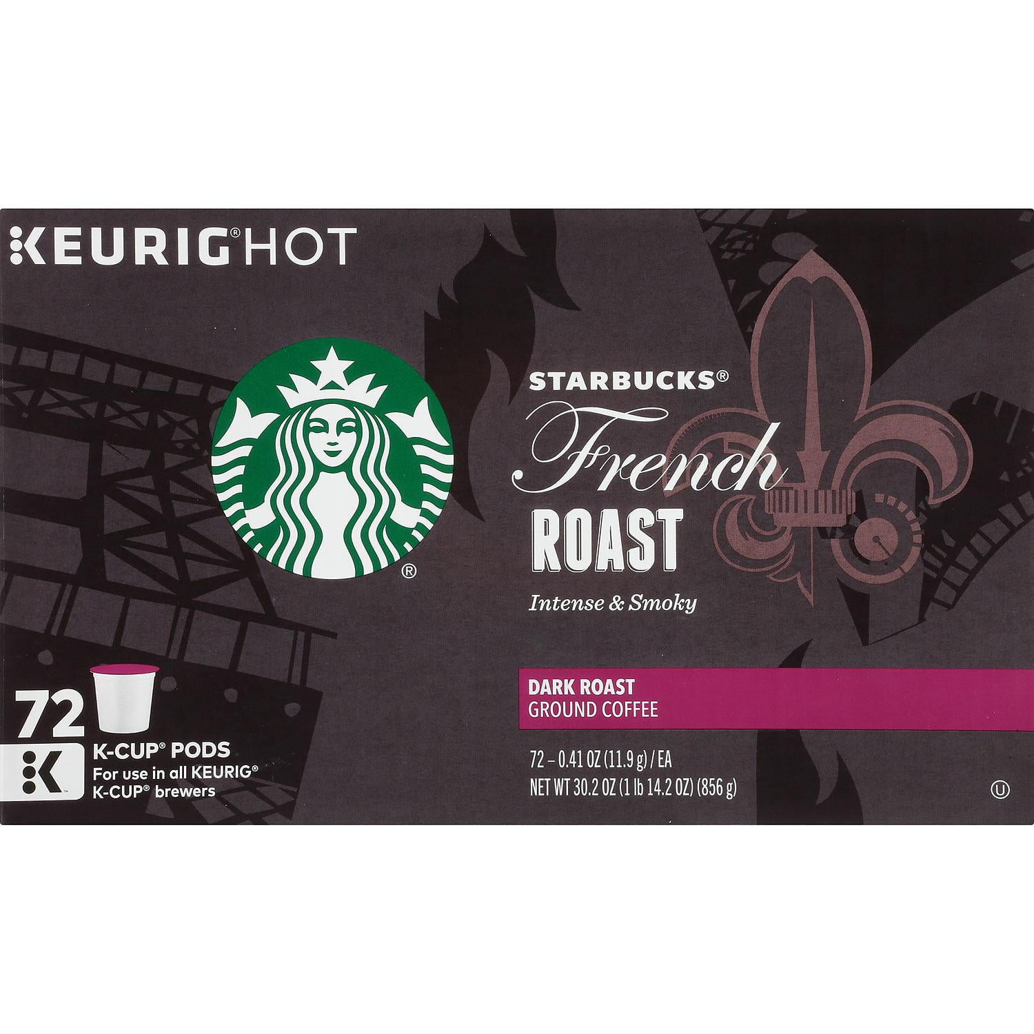 Starbucks French Roast Coffee KCups (72 ct.)