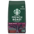 thumbnail image 1 of Starbucks French Roast Ground Coffee, Dark Roast 12 oz Bag (Pack of 24), 1 of 6