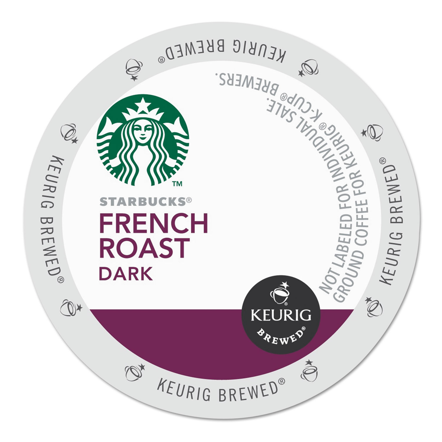 Starbucks French Roast KCups 24/Box 9737